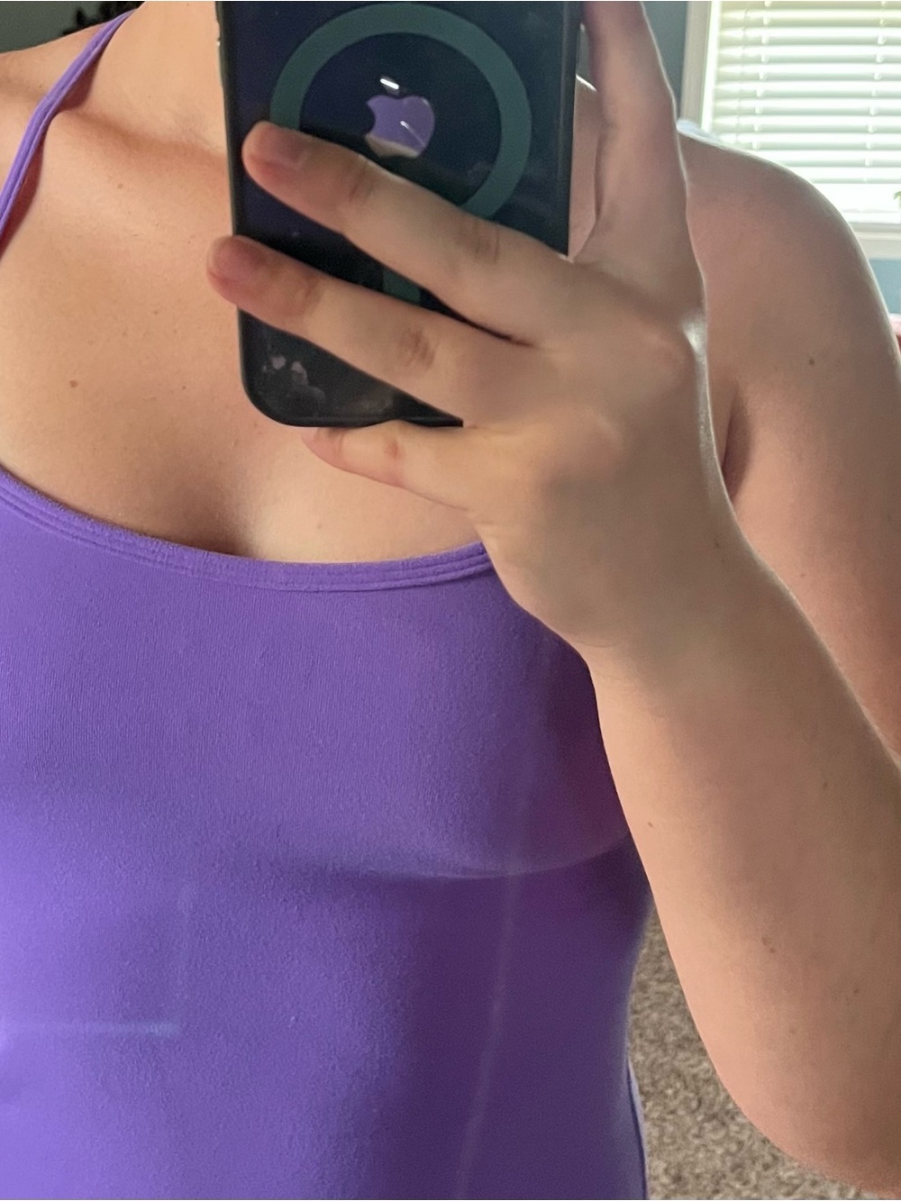 lululemon athletica Purple Tank Top